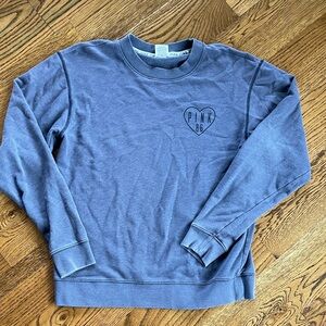 PINK Victoria's Secret ladies  Crewneck Sweatshirt in Heathery gray